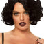 Leg Avenue Curly Bob Wig - Black - One Size