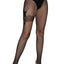 Leg Avenue Gunslinger Garter Diamond Net Tights