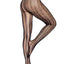 Leg Avenue Harlequin Net Tights - Black - One Size