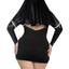 Leg Avenue Holy Hottie Set Boned Garter Dress with Cross Accents and Nun Habit