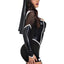 Leg Avenue Holy Hottie Set Boned Garter Dress with Cross Accents and Nun Habit