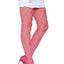 Leg Avenue Jumbo Pothole Net Tights - Neon Pink/Pink - One Size