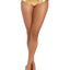 Leg Avenue Lame Ruffle Back Shorts - Gold - Large