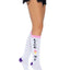 Leg Avenue Lick Me Knee Socks - Multicolor - One Size