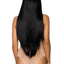 Leg Avenue Long Straight 33 Center Part Wig - Black - One Size