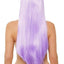 Leg Avenue Long Straight 33 Center Part Wig - Lavender/Purple - One Size