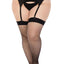 Leg Avenue Micro Net Spandex Stockings - 1x-2x