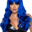 Leg Avenue Misfit Long Wavy Bang Wig - Blue - One Size