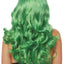 Leg Avenue Misfit Long Wavy Bang Wig - Green - One Size