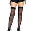Leg Avenue Mood Swing Fishnet Thigh Highs - Black - One Size