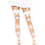 Leg Avenue Opaque Net Cut-Out Butterfly Applique Thigh Highs