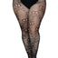 Leg Avenue Pirate Booty Skull Net Pantyhose