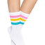 Leg Avenue Pride Crew Socks Pansexual - Multicolor - One Size