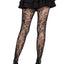 Leg Avenue Seamless Chantilly Floral Lace Tights