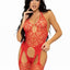 Leg Avenue Seamless Heart Net Suspender Bodystocking