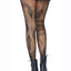 Leg Avenue Snake Net Tights - Black - One Size