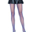 Leg Avenue Spandex Fishnet Pantyhose - Blue - One Size