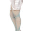 Leg Avenue Spandex Industrial Net Tights - 1x-2x - Neon Blue