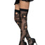 Leg Avenue Sugar Skull Net Thigh Highs