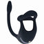 Levelz Vibrating Silicone Rechargeable Tri O Cock Ring with Prostate Stimulator and Remote Control