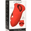 Lickgasm Kiss and Tell Mini Kissing Vibrating Rechargeable Silicone Clitoral Stimulator - Red