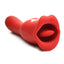 Lickgasm Kiss and Tell Pro Dual-Ended Kissing Rechargeable Silicone Vibrator - Red