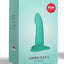 Limba S Silicone Posable Dildo with Suction Cup Base - Carribean - Blue