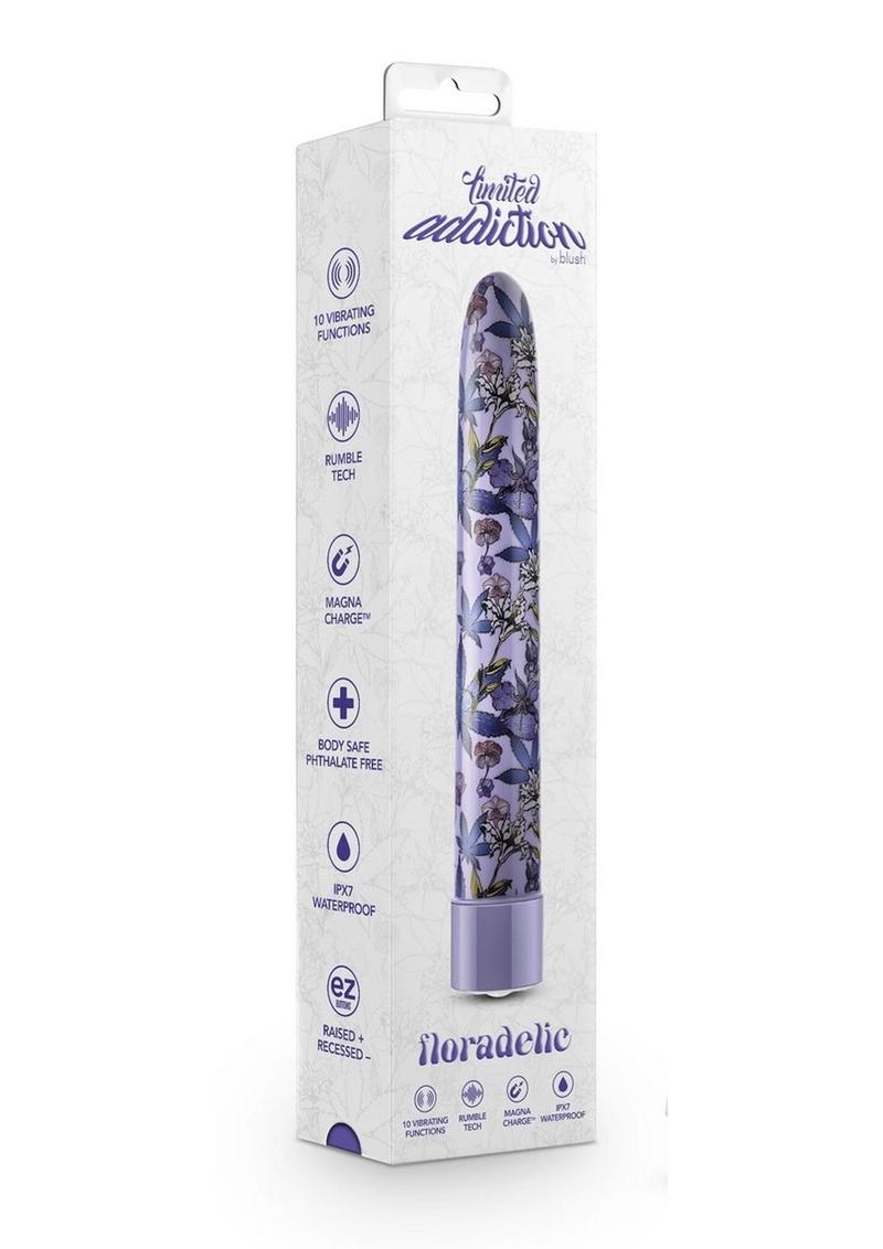Limited Addiction Floradelic Rechargeable Slimline Vibrator – The Toy Box