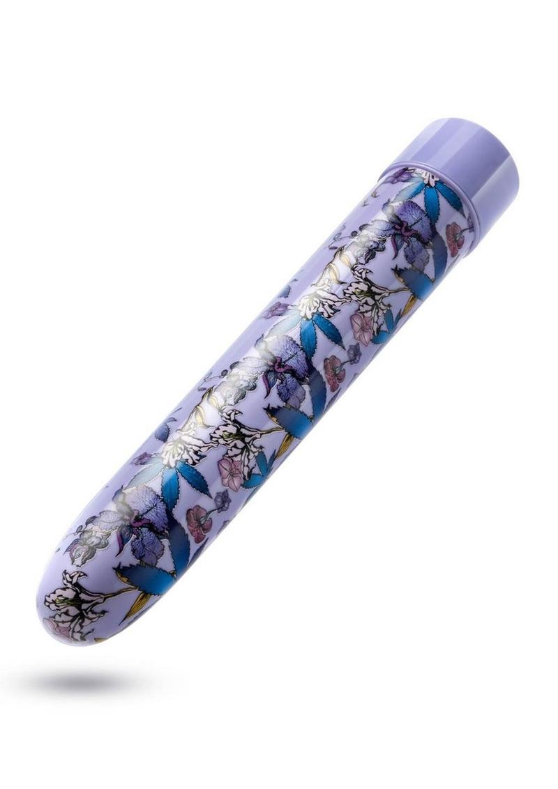 Limited Addiction Floradelic Rechargeable Slimline Vibrator - Purple