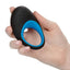 Link Up Max Silicone Vibrating Cock Ring - Black/Blue/Multicolor