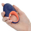 Link Up Verge Silicone Vibrating Cock Ring - Blue/Multicolor/Pink