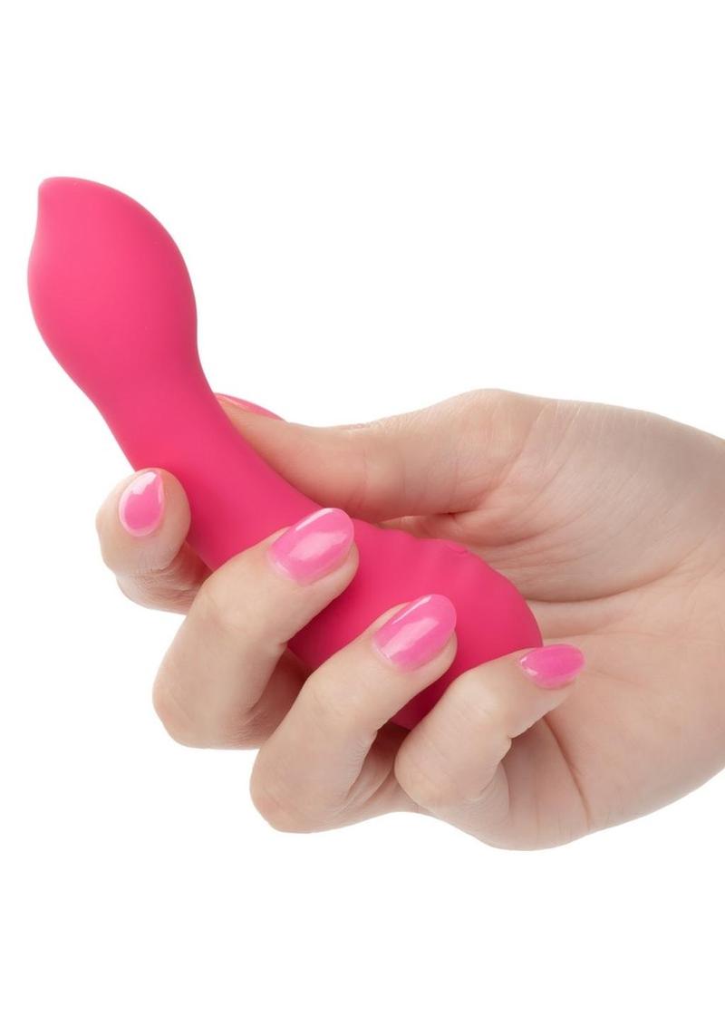 Liquid Silicone Pixies Teaser Rechargeable Vibrator - Pink