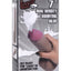 Loadz Dual Density Squirting Dildo - Chocolate - 7in