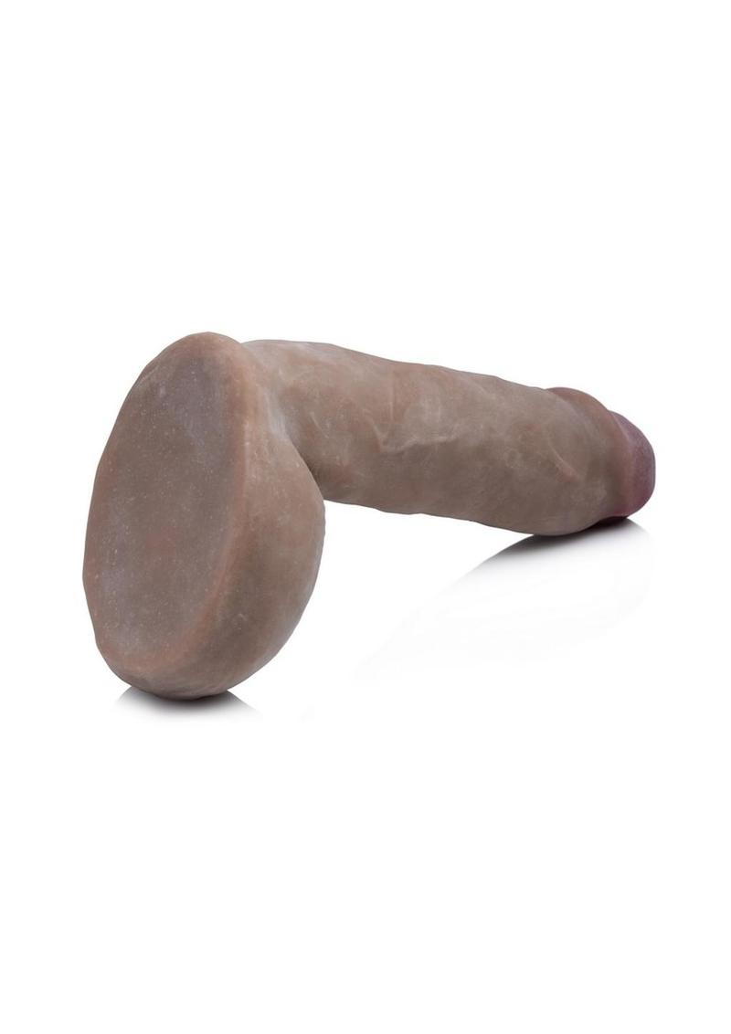 Loadz Dual Density Squirting Dildo - Chocolate - 8in