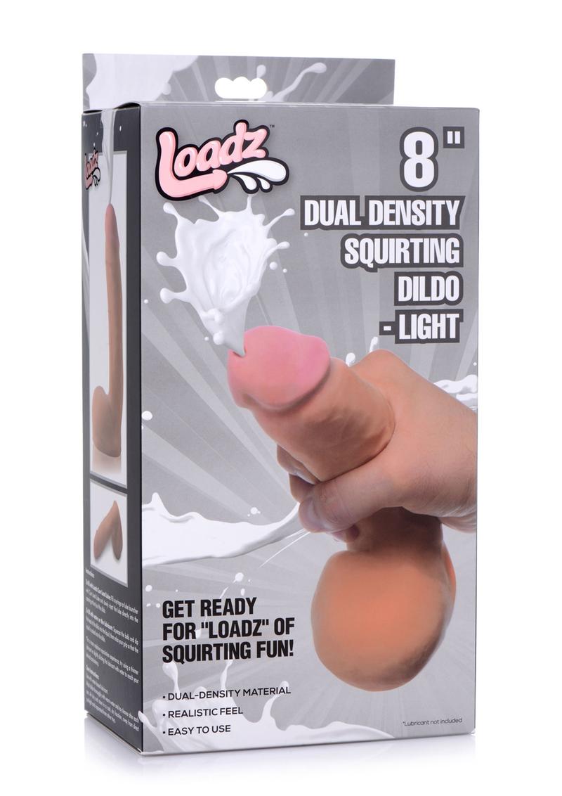 Loadz Dual Density Squirting Dildo