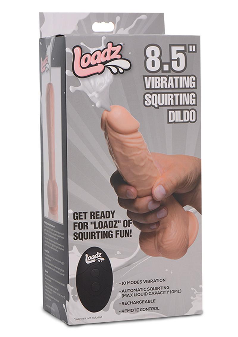 Loadz Vibrating Squirting Dildo with Remote