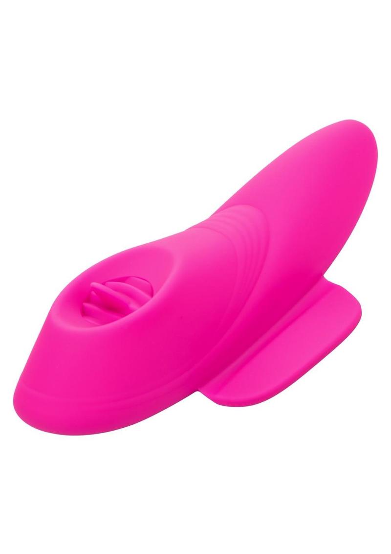 Lock-N-Play Remote Flicker Rechargeable Silicone Panty Teaser Panty Vibe - Pink