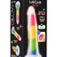 Lollicock Glow In The Dark Rainbow Silicone Dildo - Glow In The Dark/Multicolor - 7in