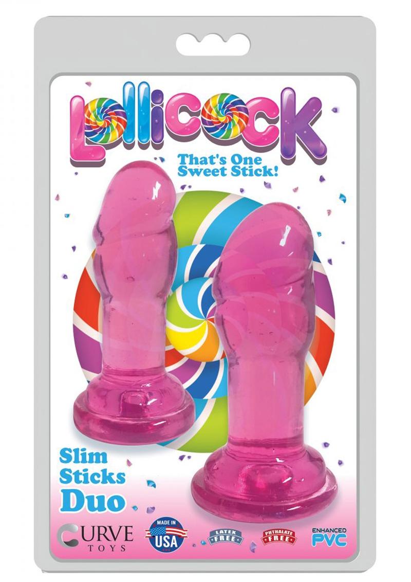 Lollicock Slim Sticks Duo Butt Plugs