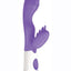 Lotus Sensual Massager #3 Silicone Rabbit Vibrator - Purple/White