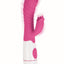 Lotus Sensual Massager #5 Silicone Rabbit Vibrator - Pink/White