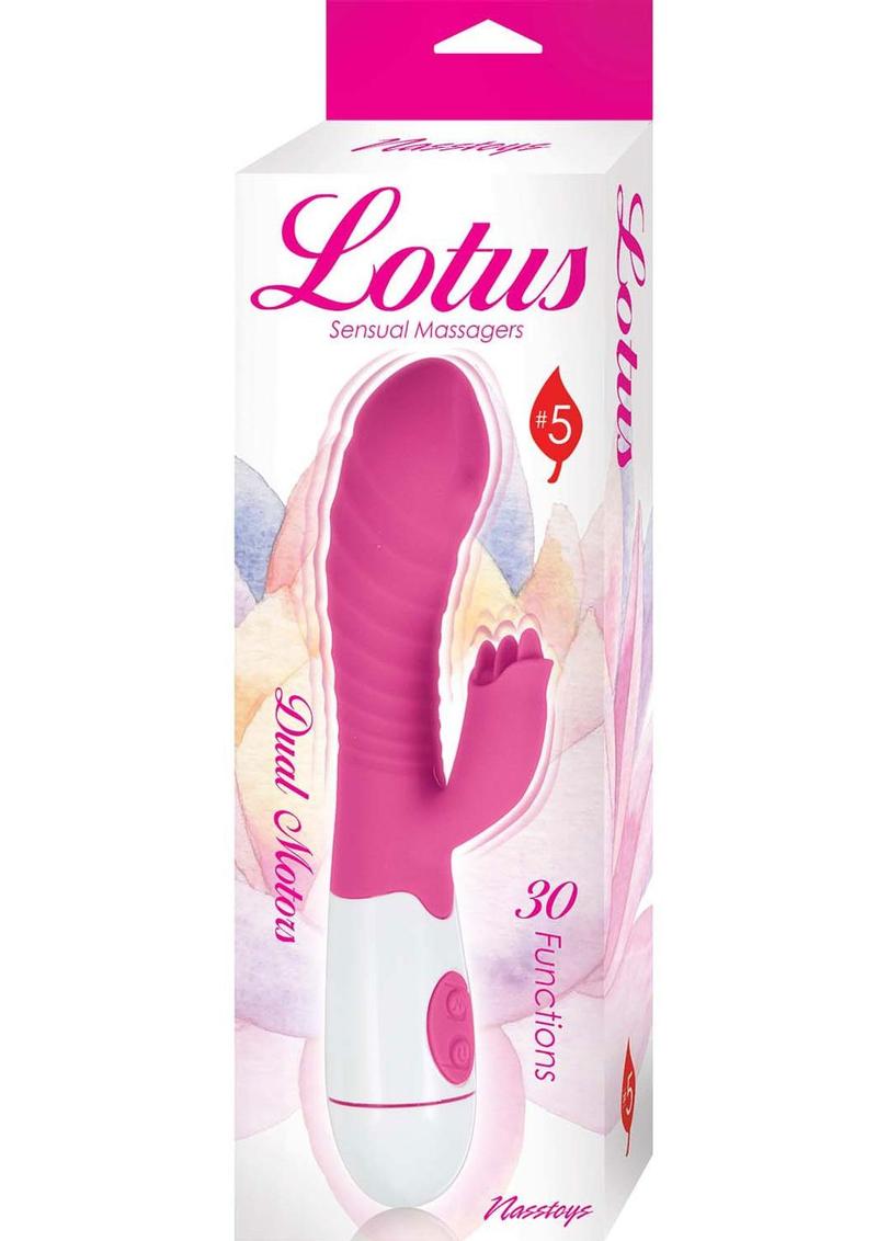 Lotus Sensual Massager #5 Silicone Rabbit Vibrator