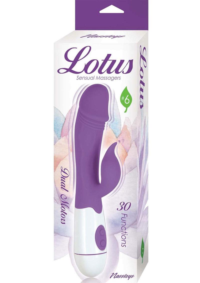 Lotus Sensual Massager #6 Silicone Rabbit Vibrator