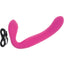 Love Rider Rechargeable Silicone Strapless Strap-On - Pink