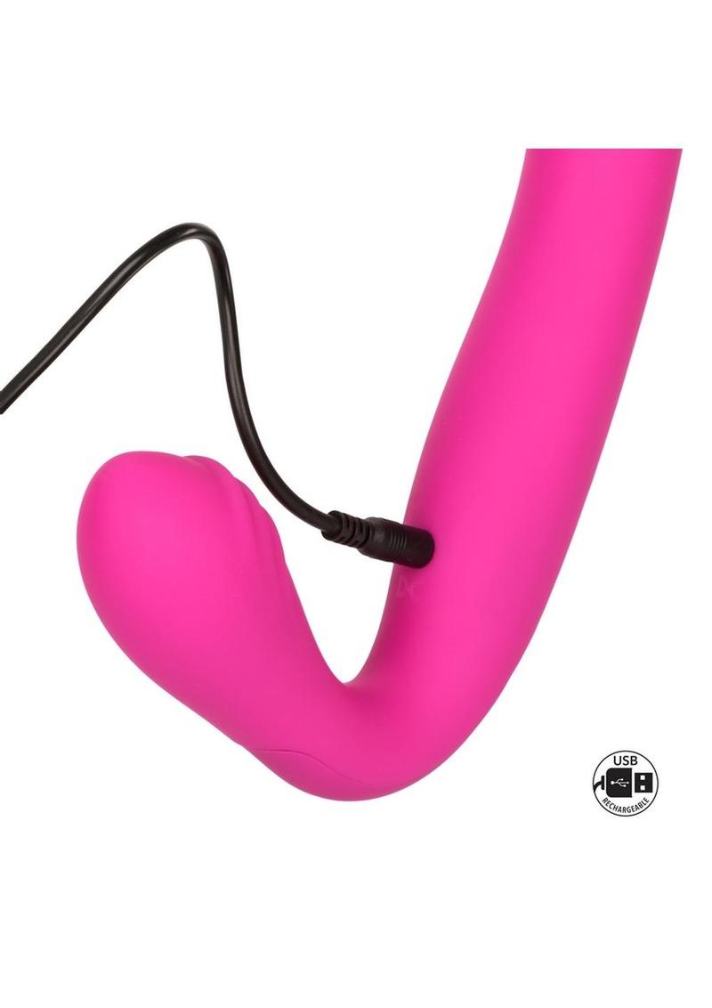 Love Rider Rechargeable Silicone Strapless Strap-On