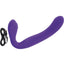 Love Rider Rechargeable Silicone Strapless Strap-On - Purple