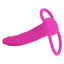 Love Rider Silicone Dual Penetrator Dildo Cock Ring