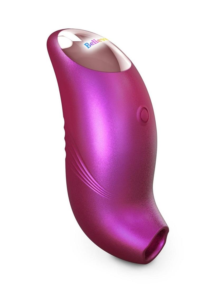 Love to Love Believer Rechargeable Silicone Clitoral Stimulator - Iridescent