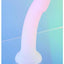 Love to Love Dildolls Galactica Silicone Dildo - Green/Pink