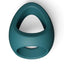 Flux Ring Silicone Cock Ring - Teal Me